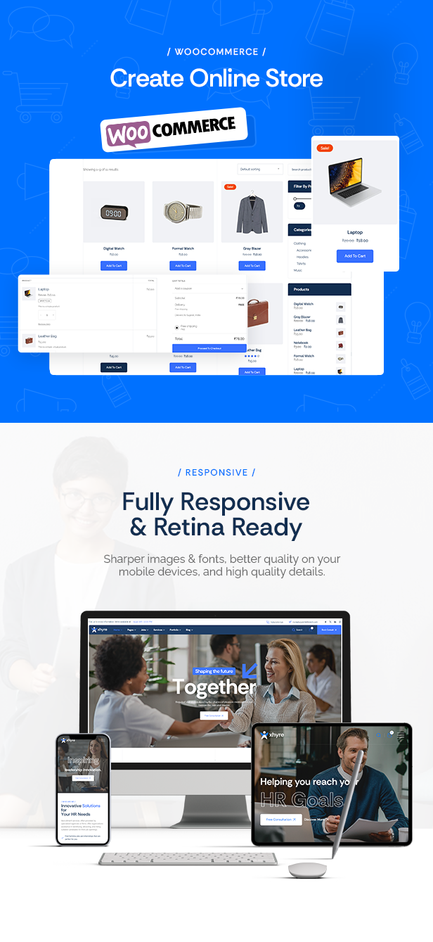 Xhyre WordPress Theme